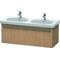 Duravit Waschtischunterbau X-LARGE 458x1150mm europäische eiche
