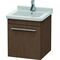 Duravit Waschtischunterbau X-LARGE 443x440x510mm Ans re Amerik. nussbaum