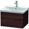 Duravit Waschtischunterbau L-CUBE 620x481x405mm kastanie dunkel