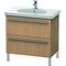 Duravit Waschtischunterbau X-LARGE 800x470x668mm europäische eiche