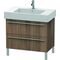 Duravit Waschtischunterbau X-LARGE 800x470x588mm nussbaum natur