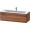 Duravit Waschtischunterbau L-CUBE 1220x481x400mm nussbaum natur