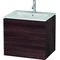Duravit Waschtischunterbau L-CUBE 620x481x550mm kastanie dunkel