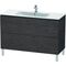 Duravit Waschtischunterbau L-CUBE 1220x481x704mm eiche dunkel gebürstet