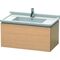 Duravit Waschtischunterbau L-CUBE 469x820x408mm eiche gebürstet