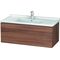 Duravit Waschtischunterbau L-CUBE 469x1020x408mm nussbaum natur