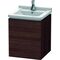 Duravit Waschtischunterbau L-CUBE 447x460x558mm Ans links kastanie dunkel
