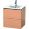 Duravit Waschtischunterbau L-CUBE 419x520x550mm eiche gebürstet