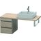 Duravit Konsolenunterschrank DURASTYLE 512x400x548mm pine silver