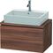 Duravit Konsolenunterschrank L-CUBE 400x720x477mm nussbaum natur