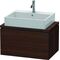 Duravit Konsolenunterschrank L-CUBE 400x720x477mm nussbaum gebürstet