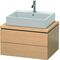 Duravit Konsolenunterschrank L-CUBE 400x720x547mm eiche gebürstet