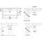 V&B Schrankwaschtisch AVENTO 1000x470mm f 3-L Arm ge m ÜL Sto wh C+