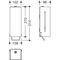 Hewi Seifenspender SYSTEM 900 600ml, Edelstahl matt geschliffen