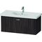 Duravit Waschtischunterbau XBASE 1 Auszug 448x1000x458mm kastanie dunkel