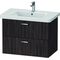 Duravit Waschtischunterbau XBASE 2 Schubk 560x730x448mm kastanie dunkel