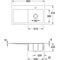 V&B Spüle SUBWAY STYLE 50 900x510mm Be re Exzent. graphit