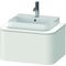 Duravit Konsolenunterschrank HAPPY D.2 P 354x650x480mm weiß seidenmatt