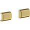 Abdeckung AXOR UNIVERSAL für Reling brushed brass