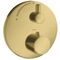 Thermostat AXOR UNO2 UP mit Abstellventil brushed brass