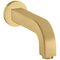Wanneneinlauf AXOR CITTERIO DN 20 Ausladung 165mm brushed gold optic