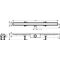HG Duschrinne RainDrain Compact Komplettset 1000mm