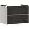 HG Waschtischunterschrank Xevolos E 780x555x475mm Ko Sandb. ma Fr Ei deunkel
