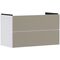 HG Waschtischunterschrank Xevolos E 980x555x475mm Ko mweiß Fr bro Struktur