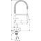 Einhebel-Küchenmischer AXOR STARCK ComfortZone 240 Semi-Pro Eco chrom