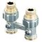 OV Absperrverschraubung ZB Multiflex F 1/2Zoll AGx3/4Zoll AG Messing vernickelt - VPE: 10