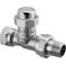 OV HK-Verschraubung Combi LR PN 10, vernickelt, Durchgang DN 20, 3/4Zoll