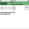 Flachkopfschraube ISO 14583 ISR M3x30 4.8 galv.verz. 200St. - VPE: 200