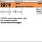Klappdübel R 88519 Hakenschraube KDH 3x105 Stahl galv.verz. 25St. FISCHER - VPE: 25