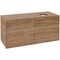 V&B Waschtischunterschrank COLLARO 120x54,8x50cm WT re m LED-B. Kansas Oak