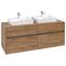 V&B Waschtischunterschrank COLLARO 1400x548x500mm Kansas Oak