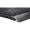 Fußmatte Alu-Anlaufkante schwarz/schwarz PP/Alu L500xB800xS22mm