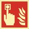 Brandschutzzeichen ASR A1.3/DIN EN ISO 7010/DIN 67510 Brandmelder Folie