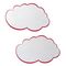Franken Moderationskarte UMZ WG 62x37cm Wolke rt/ws 20 St./Pack.