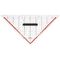 RUMOLD Geometriedreieck 1158 32,5cm Kunststoff transparent