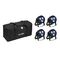 EUROLITE Set 4x LED PARty Hybrid Spot + Soft-Bag