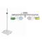 EUROLITE Set LED KLS Laser Bar FX-Lichtset weiß + BPS-3 Boxenhochständer weiß