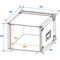 ROADINGER Effektrack CO DD, 10HE, 38cm tief, sw