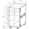 ROADINGER Universal-Schubladen-Case ODS-1 mit Rollen
