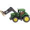 John Deere mit Baumstammgreifer