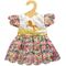Pu-Glitzerkleid Einhorn Goldy,Gr.35-45cm
