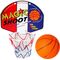 OA Basketball-Board mit Ball im Beutel