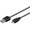 EASY USB 2.0 Hi-Speed Kabel EASY A Stecker micro B Stecker 0,6m schwarz