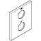Grohe Rosette chrom
