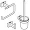 Grohe WC-Set ESSENTIALS CUBE 3 in 1 chr