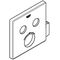 Grohe Rosette SMARTCONTROL chr ec f UP-THM m 2 ASV und Brausehalter